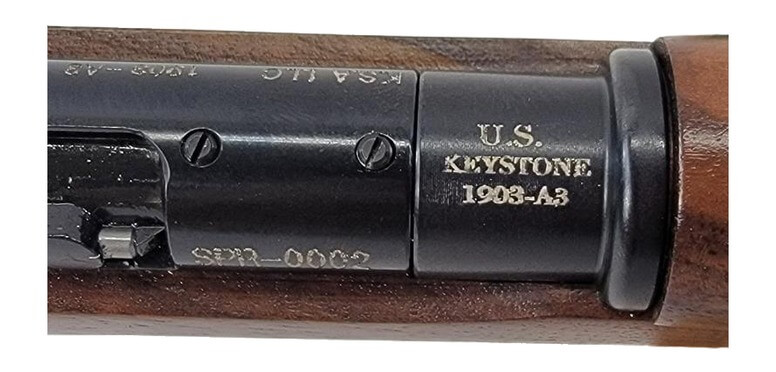 Crickett KSA1903 Mini 1903-A3 Springfield Replica Youth 22 LR 16.50″ Black Threaded Barrel & Receiver Walnut Fixed Stock Crickett KSA1903 Mini 1903-A3 Springfield Replica Youth 22 LR 16.50″ Black Threaded Barrel & Receiver Walnut Fixed Stock