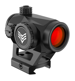 Swampfox Optics RDLR1222RD Liberator II Black 1x22mm 2MOA Red Dot Reticle 1913 Picatinny Rail Mount Swampfox Optics RDLR1222RD Liberator II Black 1x22mm 2MOA Red Dot Reticle 1913 Picatinny Rail Mount