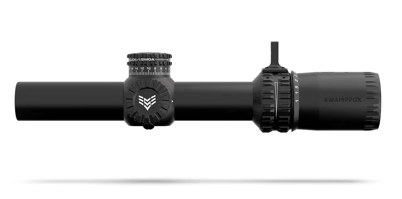 Swampfox Optics ARH18241M Arrowhead LPVO Black 1-8x 24mm 30mm Tube Guerrilla Dot MOA Red Reticle Swampfox Optics ARH18241M Arrowhead LPVO Black 1-8x 24mm 30mm Tube Guerrilla Dot MOA Red Reticle