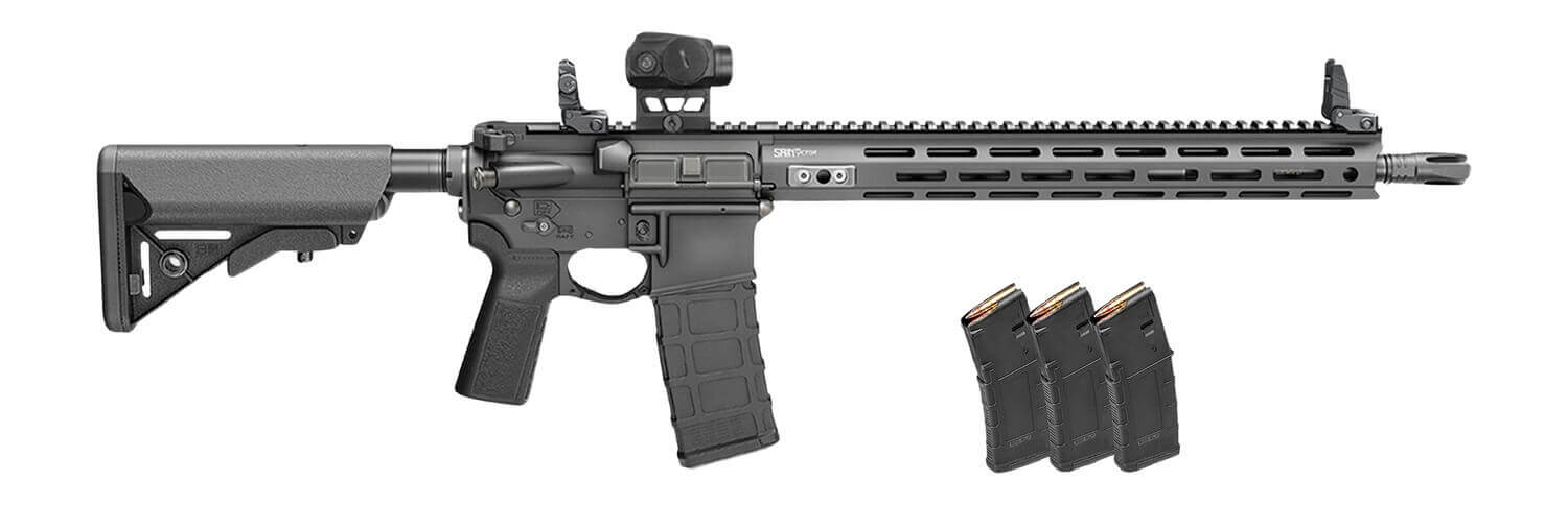 Springfield Armory STV916556BLCV2B5PAC SAINT Victor V2 Gear Pac 5.56 NATO 10+1 16" Black Melonite Barrel Black Hardcoat Anodize Aluminum Receiver w/Picatinny Rail M-LOK Handguard B5 Enhanced SOPMOD Black Polymer Stock B5 P Type 23 Grip - Image 2