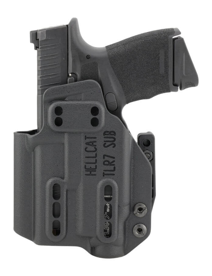 Henry Holsters HH-0004-05 Ember AIWB/IWB Black Boltaron Fits Springfield Hellcat Compatible w/ Streamlight TLR-7 Sub Weapon Light Ambidextrous - Image 2