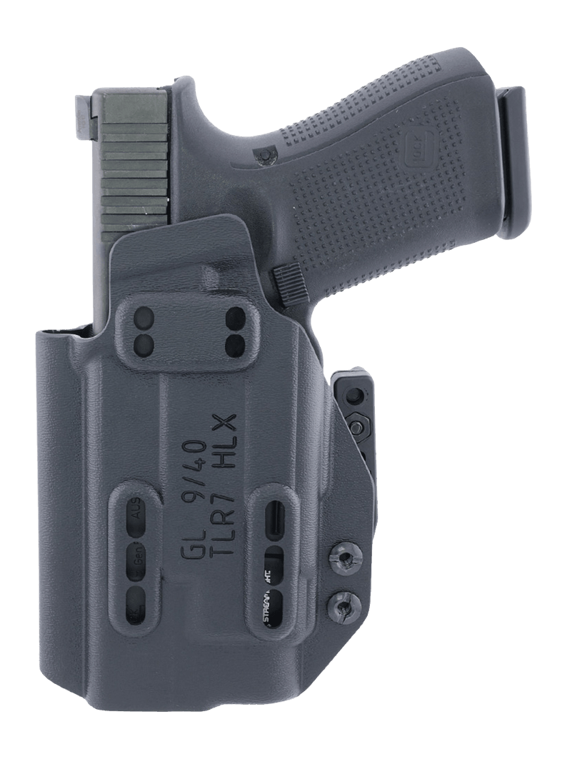 Henry Holsters HH-0004-09 Ember AIWB/IWB Black Boltaron Fits Glock 1719/23 Compatible w/ TLR-7 HL-X Weapon Light Ambidextrous