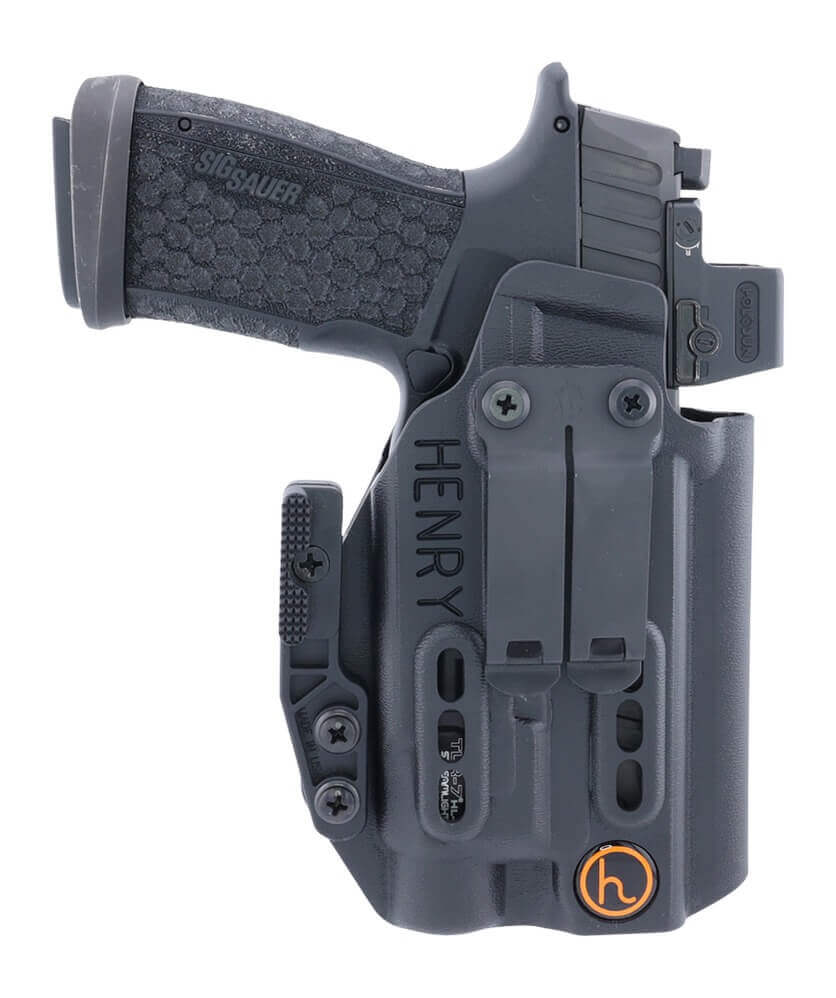 Henry Holsters HH-0004-10 Ember AIWB/IWB Black Boltaron Fits Sig Sauer P365 Fuse Compatible w/ TLR-7 HL-X Weapon Light Ambidextrous - Image 2