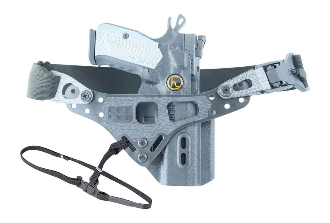 Henry Holsters HH-0019-17 Cipher AIWB/IWB Black Boltaron Fits Glock 19 Enigma Ambidextrous - Image 2