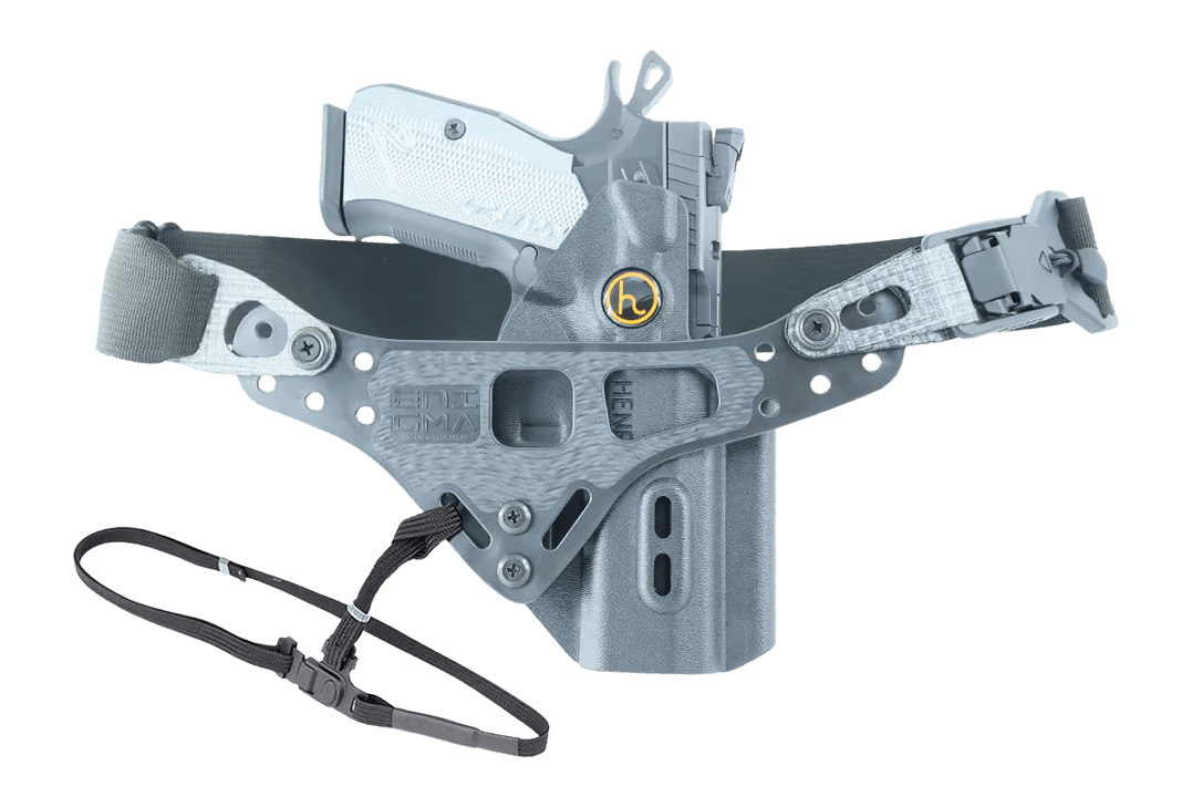 Henry Holsters HH-0019-17 Cipher AIWB/IWB Black Boltaron Fits Glock 19 Enigma Ambidextrous