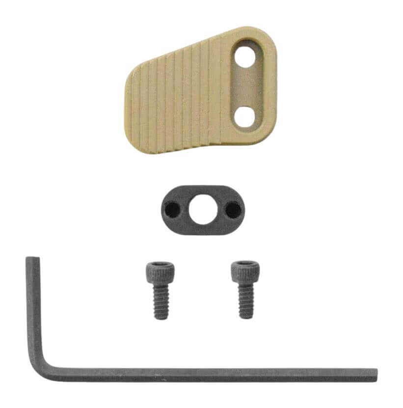 Armaspec ARM106-FDE B1 Extended Mag Release Compatible w/ AR10/15 Flat Dark Earth Aluminum - Image 2