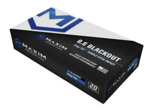 Maxim Defense MXM49150 Tumble Upon Impact (TUI) 8.6Blackout 235gr Solid Copper Spun 20 Per Box/25 Case Maxim Defense MXM49150 Tumble Upon Impact (TUI) 8.6Blackout 235gr Solid Copper Spun 20 Per Box/25 Case