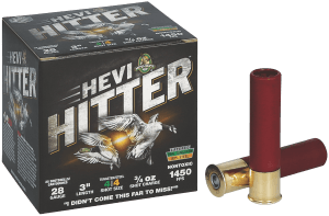 HEVI-Shot HS28284 HEVI-Hitter 28Gauge 3" 3/4oz 4Shot 25 Per Box/10 Case