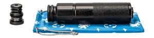 Griffin Armament GAET2AM-W Explorr 224 Cal Black Stainless Steel/Nickel 1/2"x28