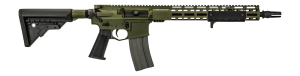 Griffin Armament MK1PATROLWHG-W MK1 Patrol 223 Wylde 30+1 14.50" Black Anodized Barrel  Warhawk Green Anodized Aluminum Receiver w/Picatinny Rail  M-LOK Handguard  Griffin Extreme Condition Black Polymer Stock  Black A3 Grip