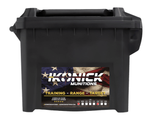 Ikonick Usa IU-556-55FM-C250 Premium Range 5.56x45mm 55gr Full Metal Jacket Boat Tail 250/Box