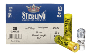 Sterling 8698779950323 20 Gauge 2.75ā³ Slug Shot 10 Per Box/ 20 Cs Sterling 8698779950323 20 Gauge 2.75ā³ Slug Shot 10 Per Box/ 20 Cs