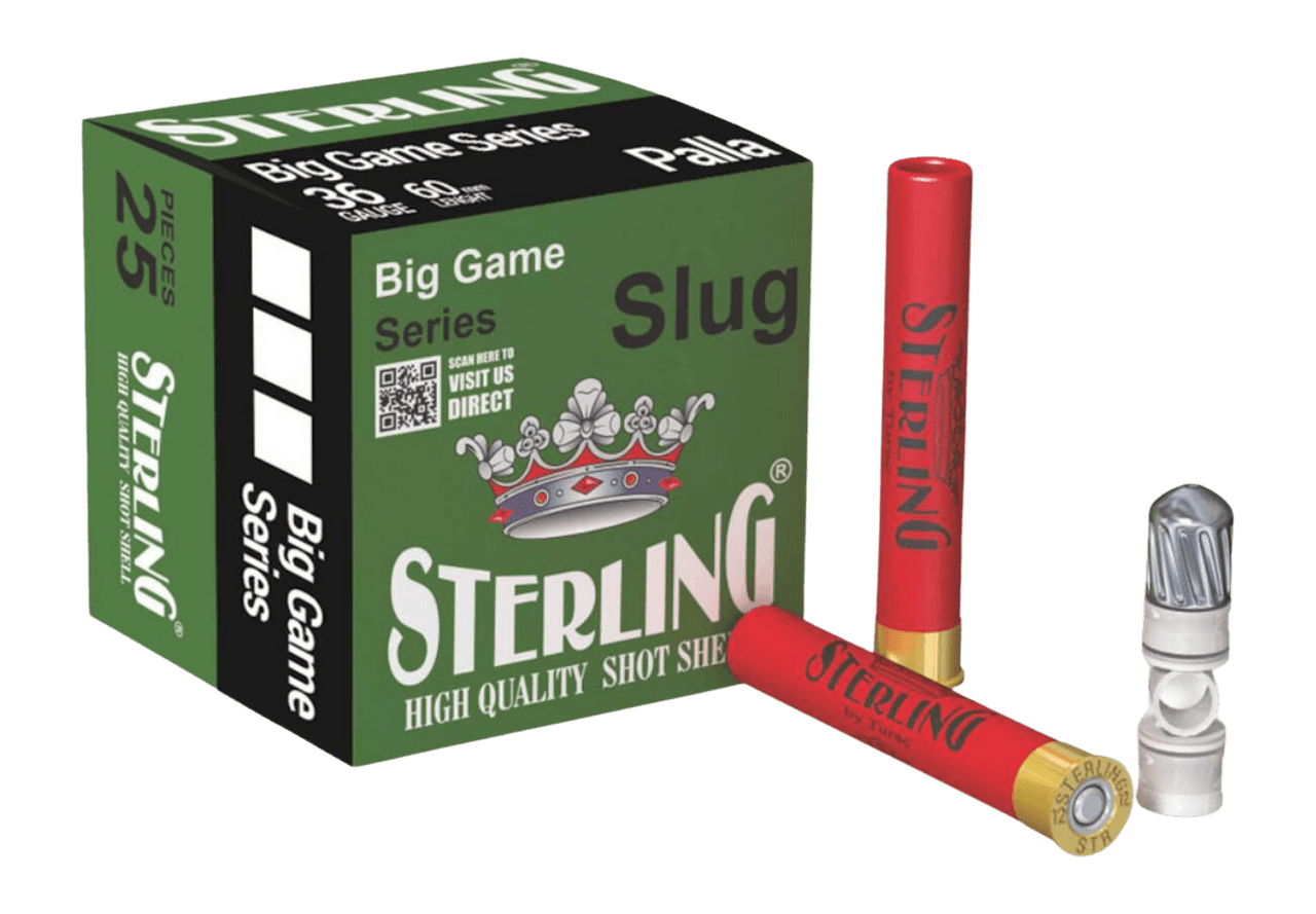 Sterling 8698779961572 410 Bore 2.50″ 1/5 oz Slug Shot 25 Per Box/ 20 Cs Sterling 8698779961572 410 Bore 2.50″ 1/5 oz Slug Shot 25 Per Box/ 20 Cs