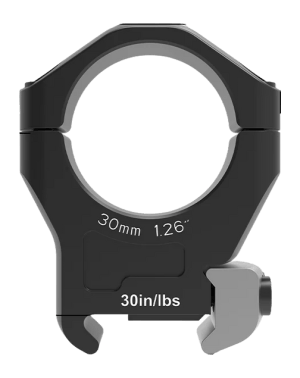 Arken HRT-30126 Halo Matte Black Aluminum/Titanium 30mm Tube Medium MIL-STD Picatinny Rails Arken HRT-30126 Halo Matte Black Aluminum/Titanium 30mm Tube Medium MIL-STD Picatinny Rails