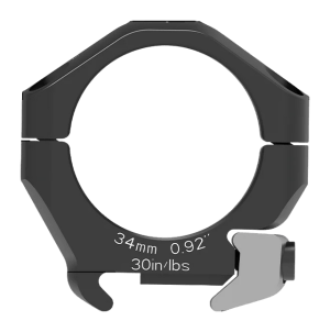 Arken HRT-34092 Halo Matte Black Aluminum/Titanium 34mm Tube Low MIL-STD Picatinny Rails Arken HRT-34092 Halo Matte Black Aluminum/Titanium 34mm Tube Low MIL-STD Picatinny Rails