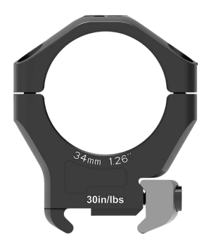 Arken HRT-34126 Halo Matte Black Aluminum/Titanium 34mm Tube Medium MIL-STD Picatinny Rails Arken HRT-34126 Halo Matte Black Aluminum/Titanium 34mm Tube Medium MIL-STD Picatinny Rails