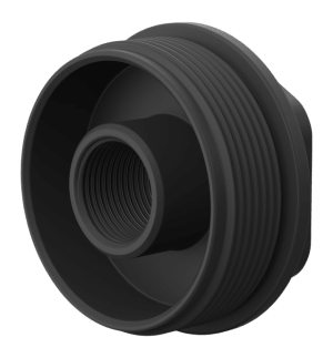 Breek Arms BRK4601 Universal HUB Direct Thread Low Profile 5/8ā³x24 Threads Black Stainless Steel Breek Arms BRK4601 Universal HUB Direct Thread Low Profile 5/8ā³x24 Threads Black Stainless Steel