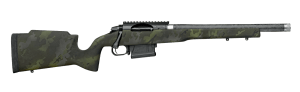 Proof Research 151143 Elevation MTR 2.0 22 ARC 4+1 16.50" Carbon Fiber Match Grade Threaded Barrel  Black receiver w/Picatinny Rail  Midnight Camo Proof Fixed Carbon Fiber Stock  Right Hand