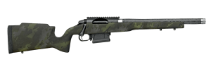 Proof Research 151198 Elevation MTR 2.0 22 Creedmoor 4+1 18" Carbon Fiber Match Grade Threaded Barrel  Black Receiver w/Picatinny Rail  Midnight Camo Proof Fixed Carbon Fiber Stock  Right Hand