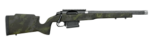 Proof Research 151525 Elevation MTR 2.0 308 Win 4+1 16.50″ Carbon Fiber Match Grade Threaded Barrel  Black Receiver w/Picatinny Rail  Midnight Camo Proof Fixed Carbon Fiber Stock  Right Hand