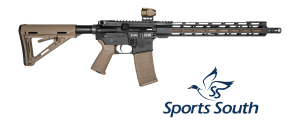 Diamondback DB175AK223 DB15 Sports South Exclusive 5.56 NATO 30+1 16" Flat Dark Earth Cerakote Threaded Barrel Black Cerakote Aluminum Receiver w/Picatinny Rail M-LOK Handguard Magpul MOE Flat Dark Earth Polymer Stock Magpul MOE Grip Viridian Venta