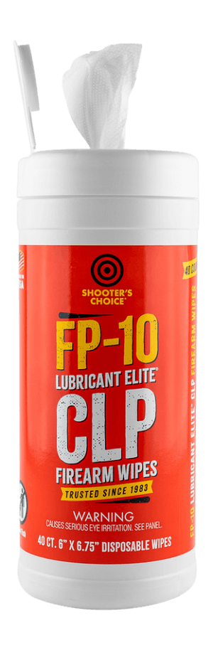 SHOOTERS SHF-40C-FP10 FP-10 LUBRICANT ELITE WIPES