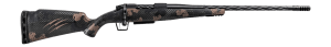 Fierce Firearms ROGSSX22CM20BT Twisted Rogue XP 22 Creedmoor 3+1 20" Black Cerakote Spiral Fluted Threaded Stainless Steel Barrel  Drilled & Tapped Receiver  BiPod Rail Forend  Trophy Camo LR Negative Comb Carbon Fiber Stock  Right Hand