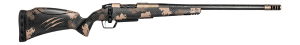 Fierce Firearms RIVSCX65PRC22BDS Carbon Rival XP 2.0 6.5 PRC 22" Smoked Bronze Cerakote Spiral Fluted Stainless Steel Barrel & Drilled & Tapped Receiver  Desert Shadow Camo Adj Comb Carbon Fiber Stock  Right Hand