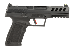 Tisas Arms 15200007 PX-5.7  5.7x28mm 20+1 4.70" Black QPQ Carbon Steel Optic Ready/Serrated Slide  Black Polymer Frame w/Picatinny Rail  Polymer Grip