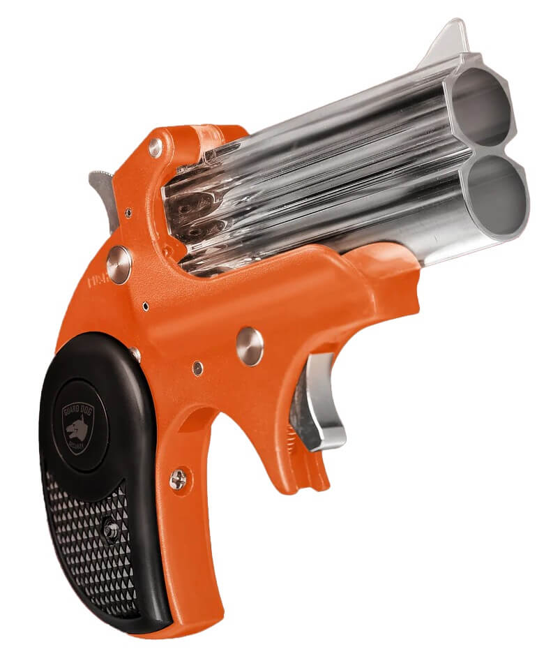 Guard Dog PGGDFBMOR Fireball Mini Derringer 2rd Max Distance 50ft 325 FPS 4000 PSI Blaze Orange/Black - Image 2