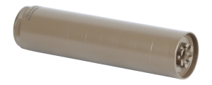 FPM Gunworks Silencers OM57SSFDE Ouch Mouse  5.7mm 1.23″ Flat Dark Earth 17-4 Stainless Steel 1/2×28″