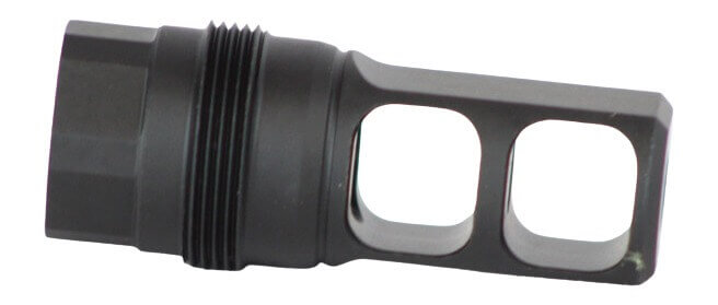 FPM Gunworks Silencers SSPL3058X24SSBLKDLC Spleen Splitter 30/7.62mm 5/8"x24 Threads 17-4 Stainless Steel 2.170" OAL - Image 2