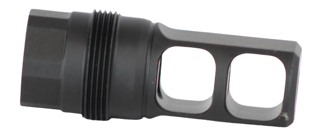 FPM Gunworks Silencers SSPL3058X24SSBLKDLC Spleen Splitter 30/7.62mm 5/8"x24 Threads 17-4 Stainless Steel 2.170" OAL