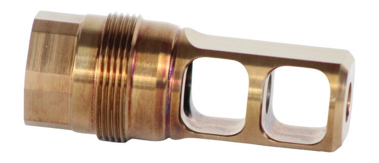 FPM Gunworks Silencers SSPL3058X24SSHT Spleen Splitter 30/7.62mm 5/8"x24 Threads 17-4 Stainless Steel 2.170" OAL - Image 2