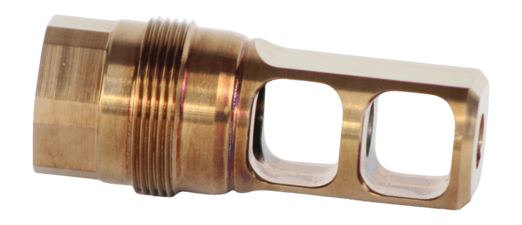 FPM Gunworks Silencers SSPL3058X24SSHT Spleen Splitter 30/7.62mm 5/8"x24 Threads 17-4 Stainless Steel 2.170" OAL