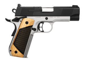Kimber Mfg  Inc 3500403 Next Generation Pro 9mm Luger 9+1 4" Stainless Crowned Bull Barrel  KimPro Black Stainless Steel Optic Ready/Serrated Slide  Matte Stainless Steel Frame w/Beavertail  Black Walnut w/G10 Insert Grip  RMR Footprint  Ambi