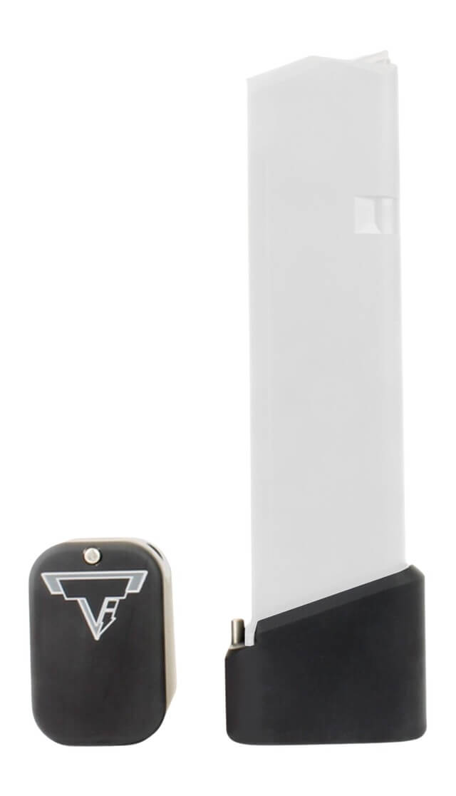 Taran Tactical GBP45-00 Firepower Base Pad Fits Glock 45 Flat Black Aluminum Taran Tactical GBP45-00 Firepower Base Pad Fits Glock 45 Flat Black Aluminum