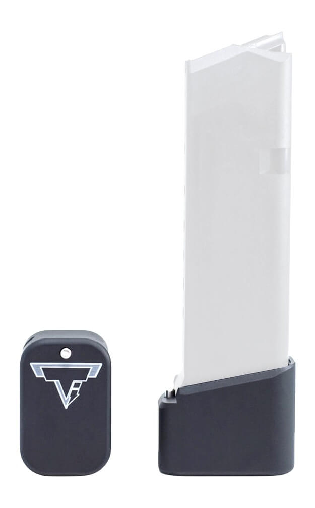 Taran Tactical GBP940C-1 Firepower Base Pad Fits Glock 19/23 Black Aluminum Taran Tactical GBP940C-1 Firepower Base Pad Fits Glock 19/23 Black Aluminum