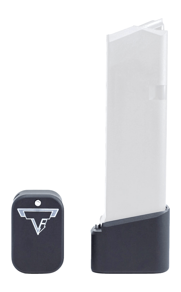 Taran Tactical GBP940C-1 Firepower Base Pad Fits Glock 19/23 Black Aluminum Taran Tactical GBP940C-1 Firepower Base Pad Fits Glock 19/23 Black Aluminum