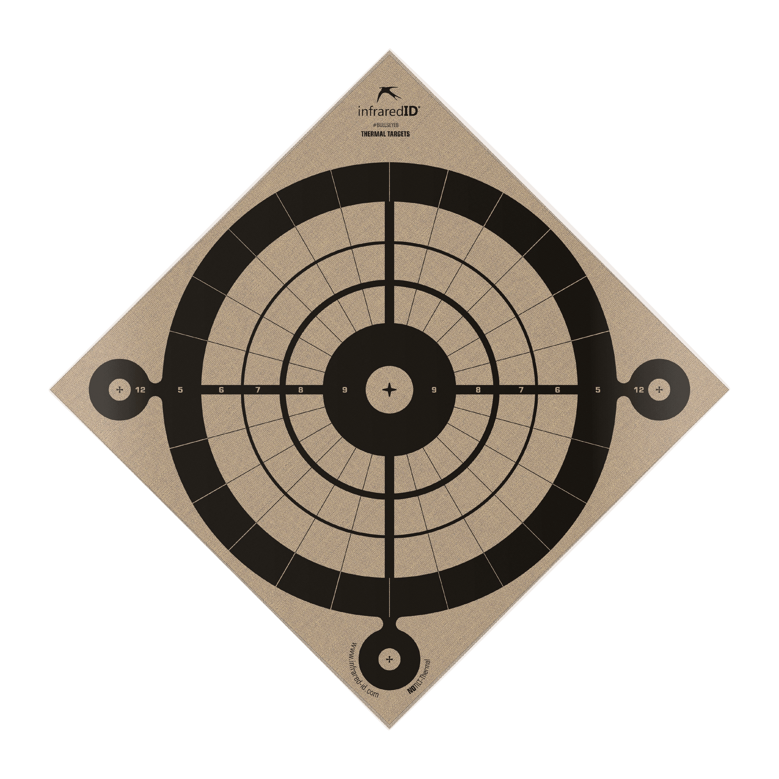 INFRARED-ID BULLSEYE8 THERM BULLSEYE TARGET 3PK