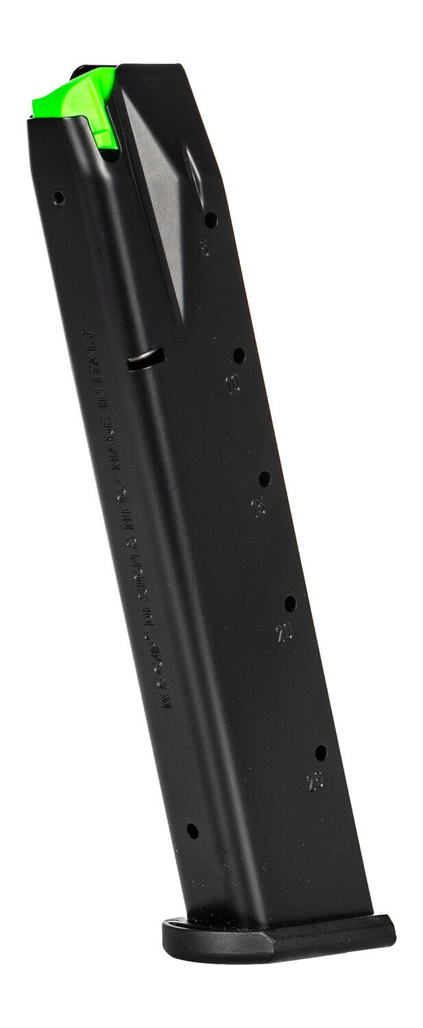 Mec-Gar MGPB9226AFC 26rd Extended 9mmLuger Fits Beretta 92/M9 Black Carbon Steel/Polymer - Image 2