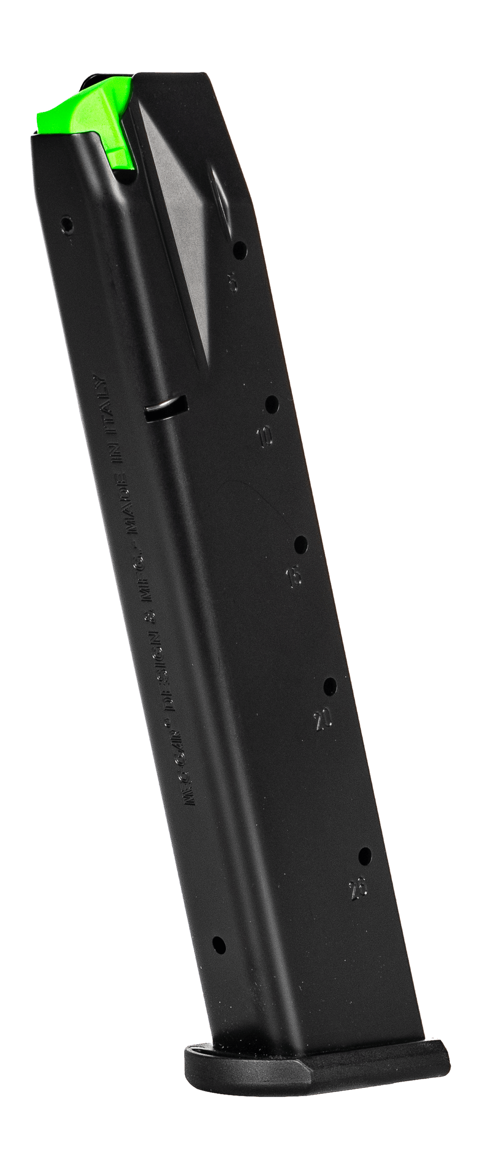 Mec-Gar MGPB9226AFC 26rd Extended 9mmLuger Fits Beretta 92/M9 Black Carbon Steel/Polymer