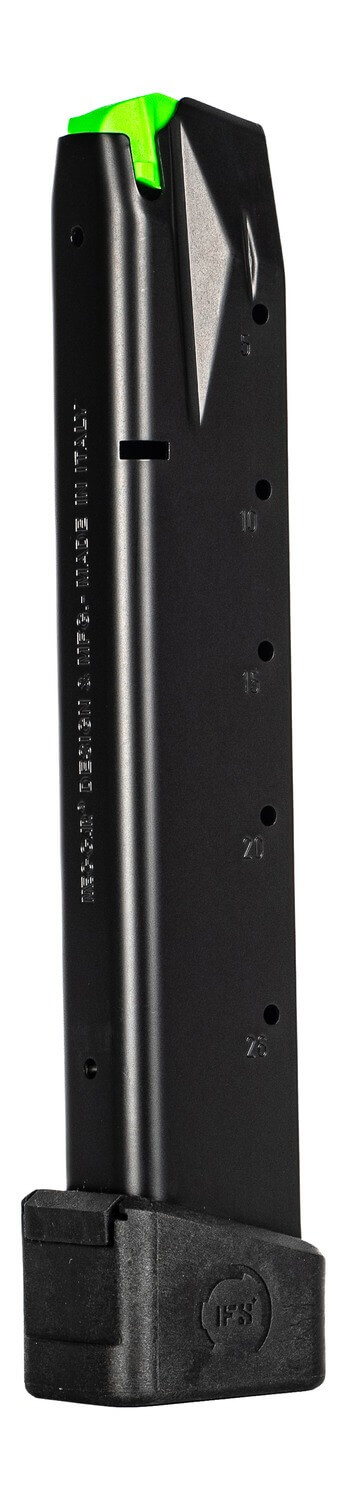 Mec-Gar MGPB9230AFC 30rd Extended 9mmLuger Fits Beretta 92/M9 Black Carbon Steel/Polymer - Image 2