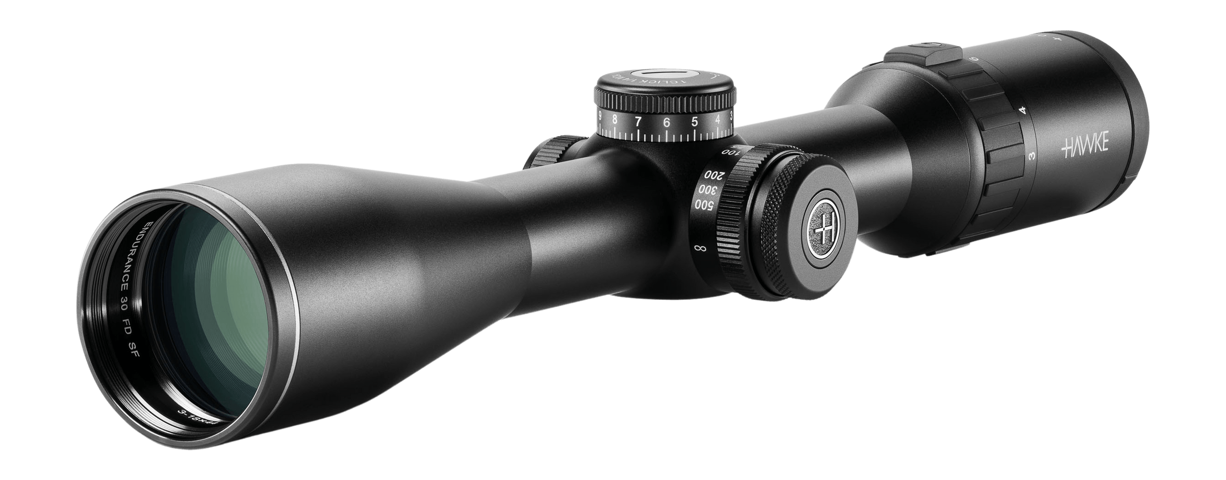 Hawke Sport Optics 16433 Endurance Black 3-18x44mm 30mm Tube Illuminated Red LRX-Hunter Fiber Dot Reticle
