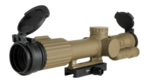 Trijicon 2400021 VCOG Flat Dark Earth Cerakote 1-8x 28mm Illuminated MRAD Red Dot Segmented Circle/Crosshair Reticle