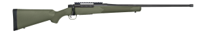Mossberg 28223 Patriot  6.5 PRC 4+1 24″ Matte Blued Fluted Threaded Barrel  OD Green Synthetic Stock