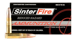 SinterFire Inc SF300BLK110RHA Reduced Hazard Ammo (RHA) 300Blackout 110gr Lead Free Frangible 50 Per Box/10 Case