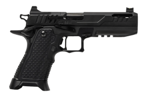 Oa Defense 2311 Pro Elite Full Size 9mm Luger 21+1 5" Ported Barrel Black DLC Steel Optic Ready/Serrated Slide Black Aluminum Frame w/Picatinny Rail Black Aluminum Grip Ambidextrous