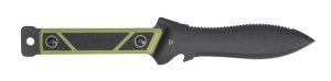 S.O.G SOG17440143 Rip Tide 6.50" Fixed Plain/Saw Black Powder Coated 420 Stainless Steel Blade 5.50" Textured Polypropylene Handle