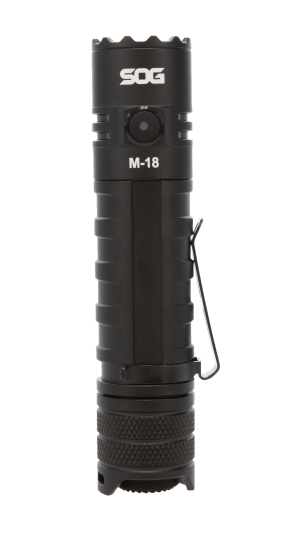 S.O.G SOG59650457 M-18 Black Aluminum 1900 Lumens 211 Meters Beam Distance